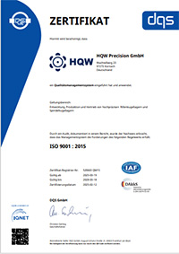 Thumbnai ISO 9001 Zertifikat